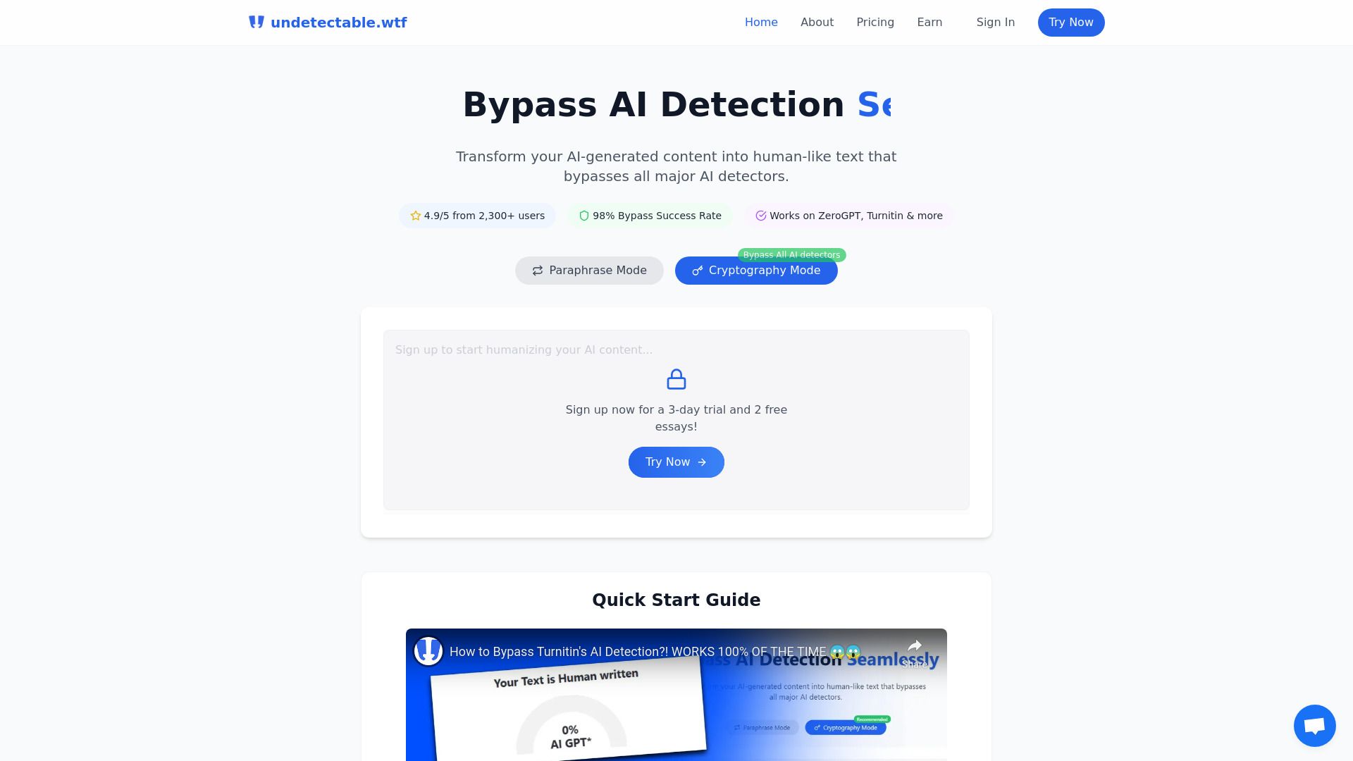 image of Undetectable WTF
