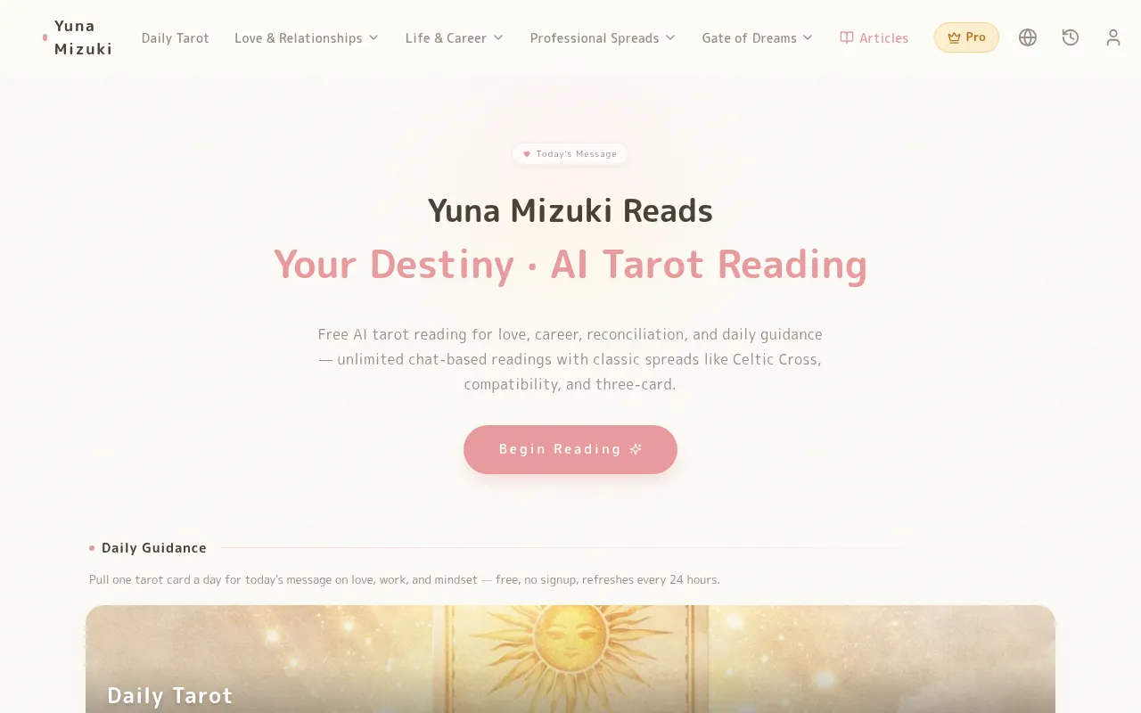image of Unmei Tarot