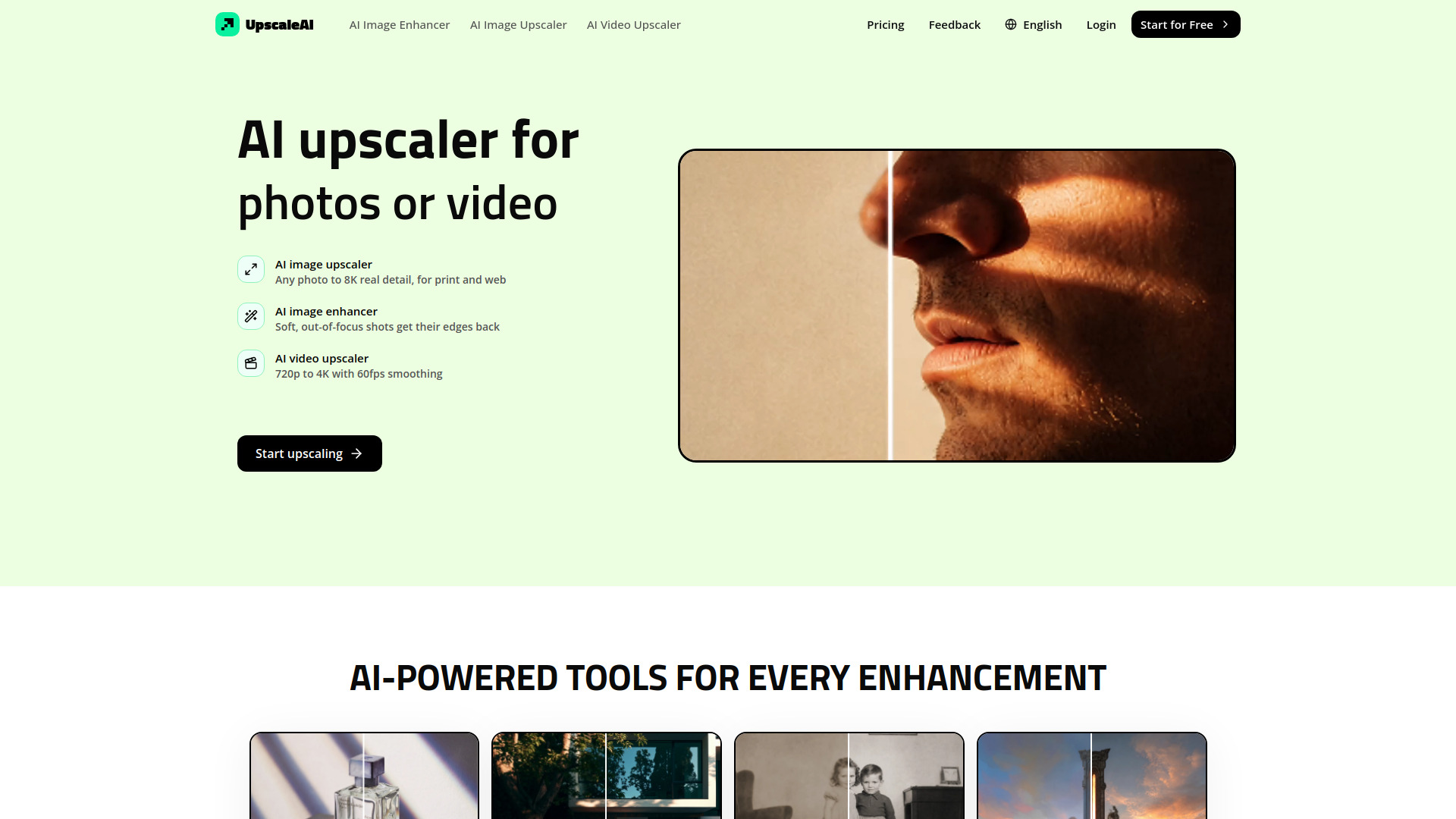 image of UpscaleAI