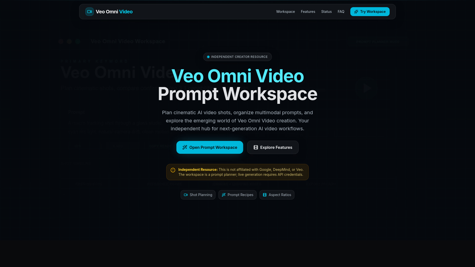 image of Veo Omni - 1