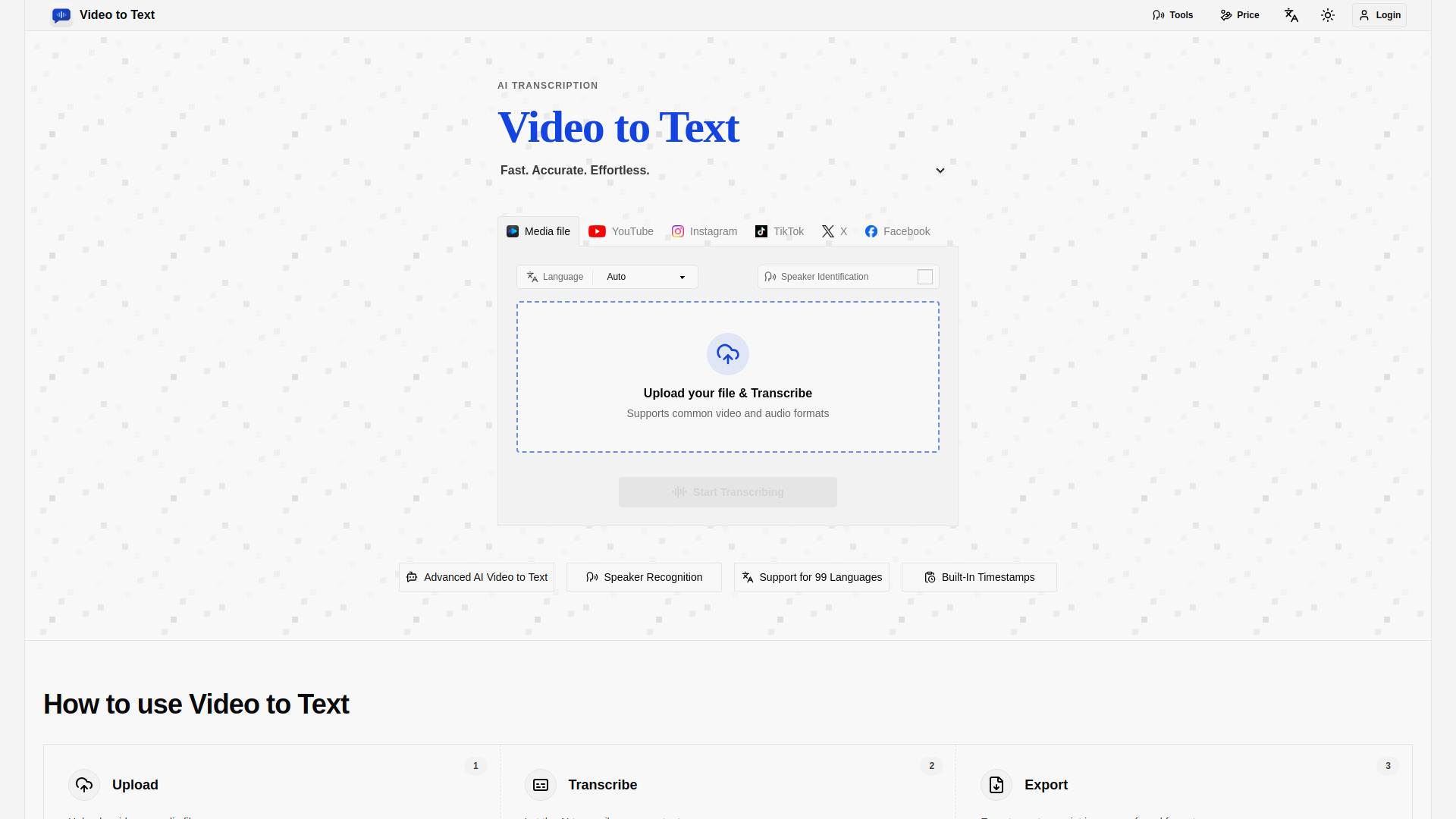 image of Video to Text