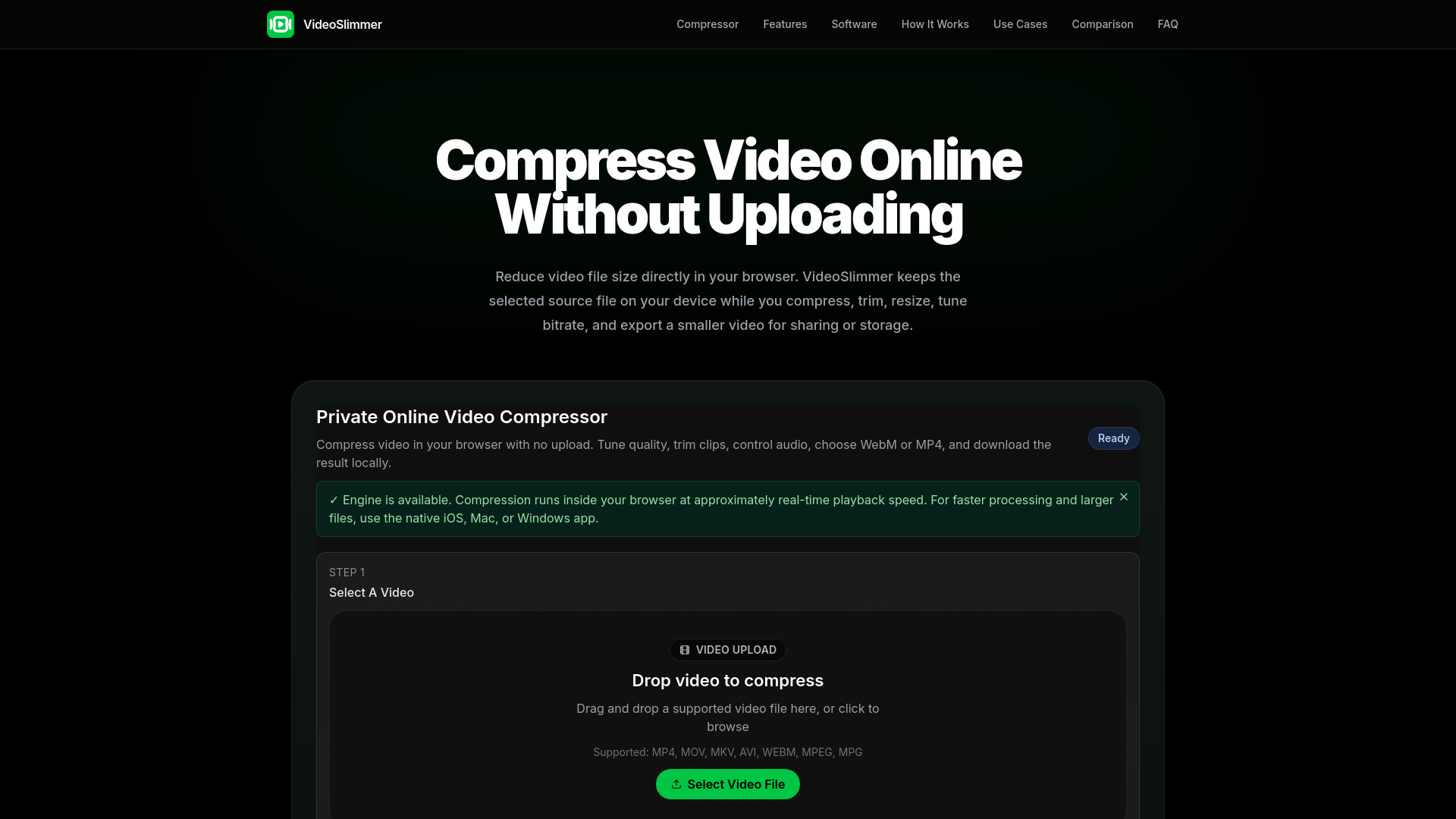 image for VideoSlimmer - Smart Video Compressor image for VideoSlimmer - Smart Video Compressor