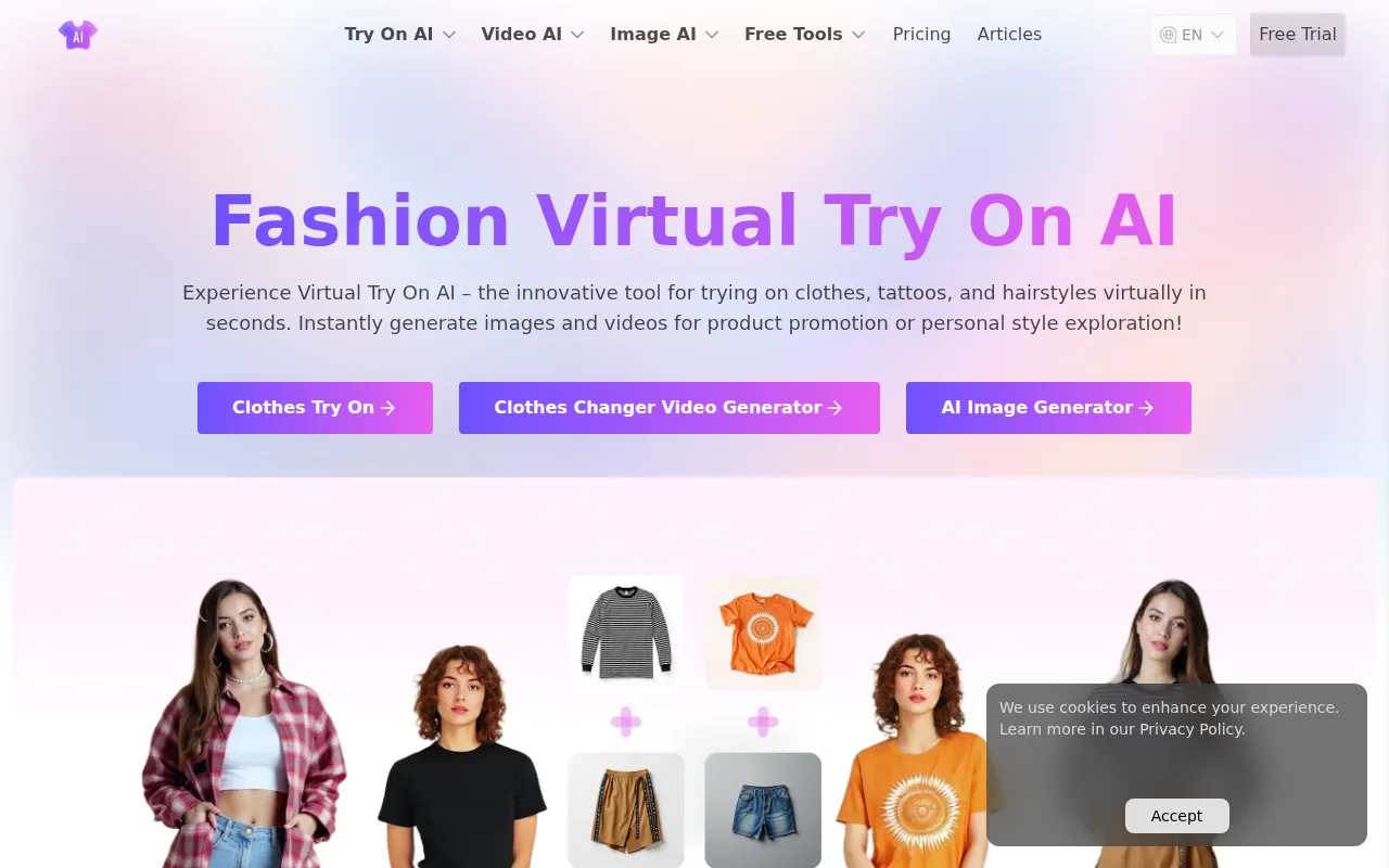 image of Virtual Try On AI