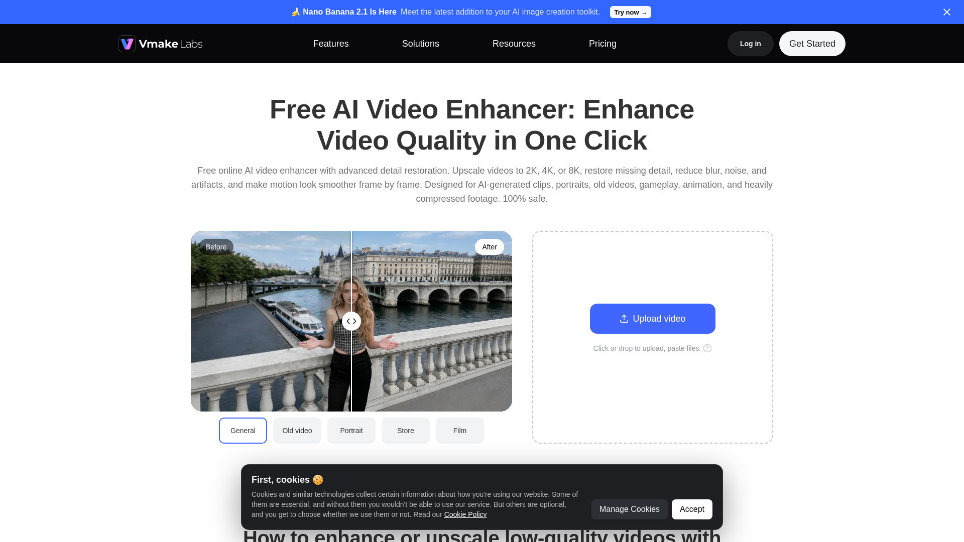 image of Vmake Labs Video Enhancer