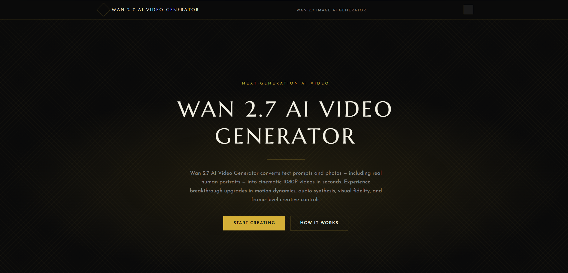 image for Wan 2.7 AI Video Generator - 1 image for Wan 2.7 AI Video Generator - 1