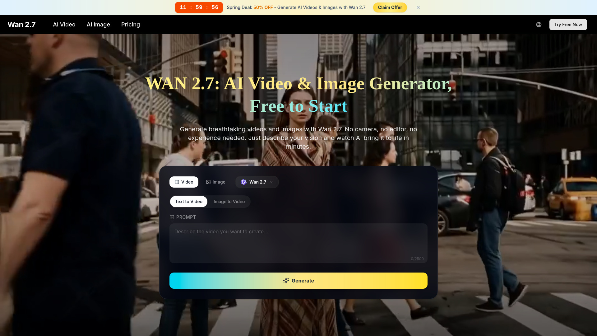 image of Wan 2.7 AI Video & Image image of Wan 2.7 AI Video & Image