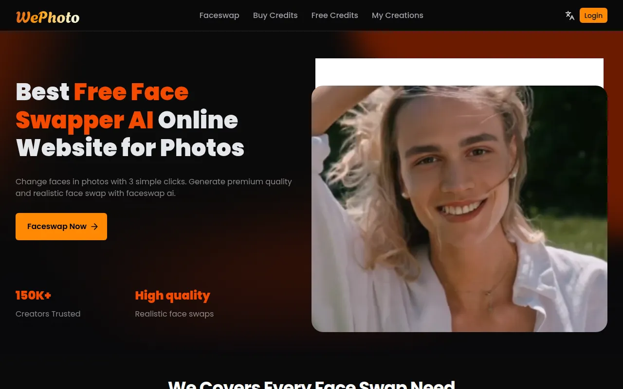 image of WePhoto - Free Faceswap