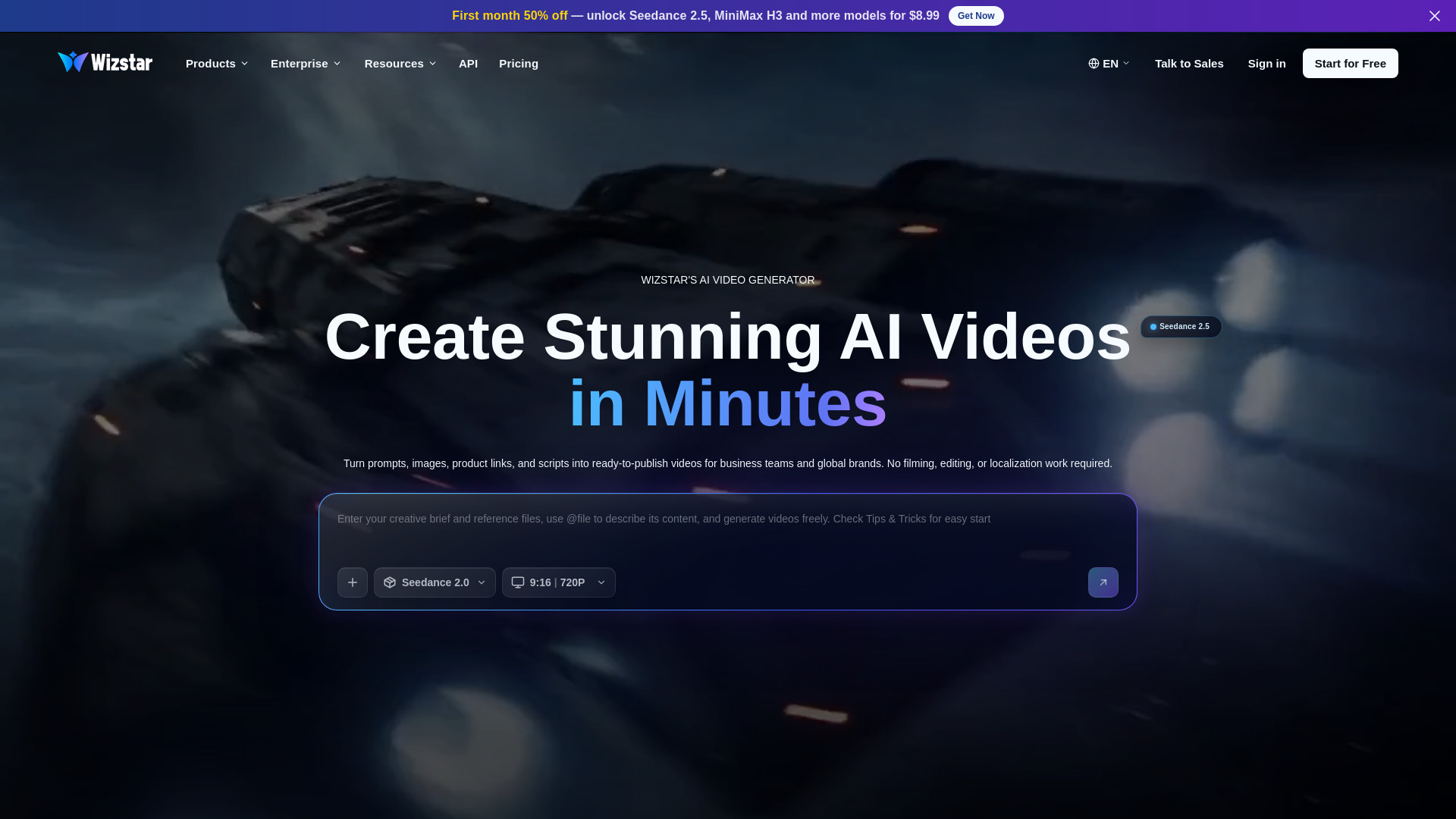 image of Wizstar AI Video Generator image of Wizstar AI Video Generator