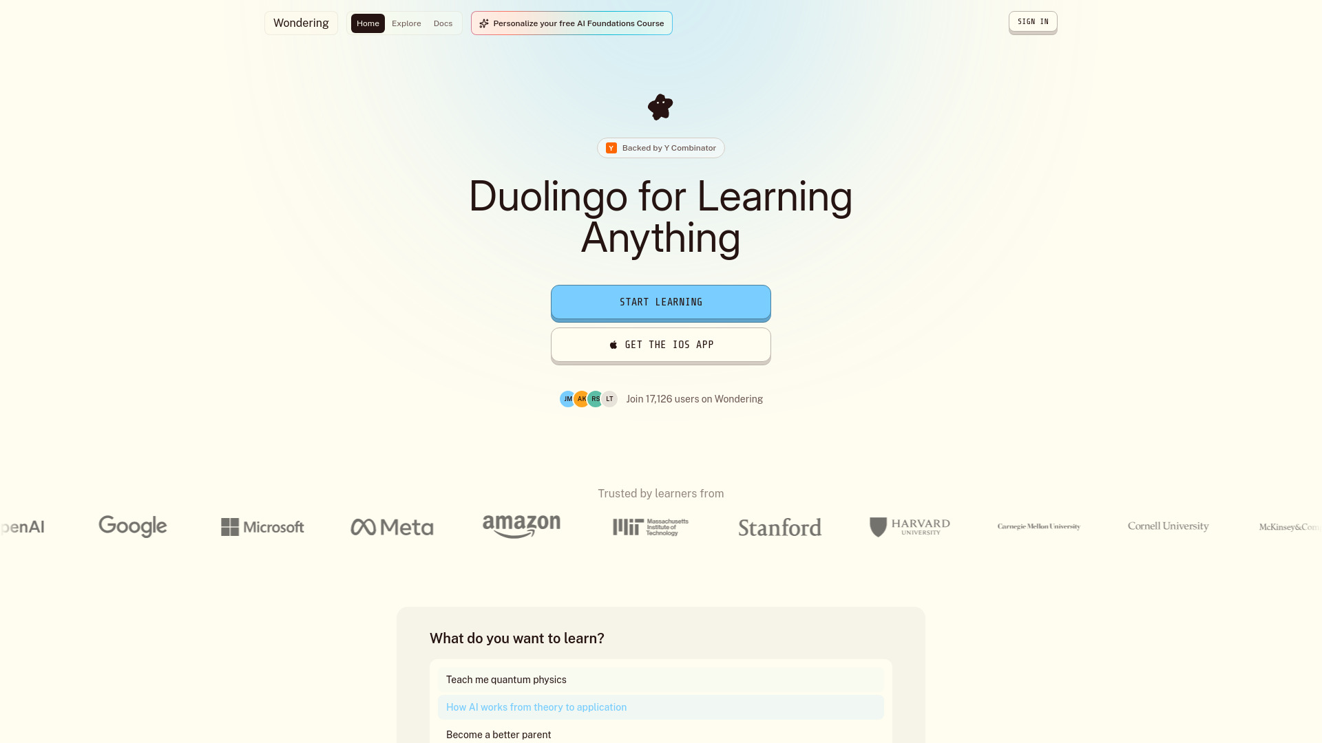 image of Wondering.app image of Wondering.app