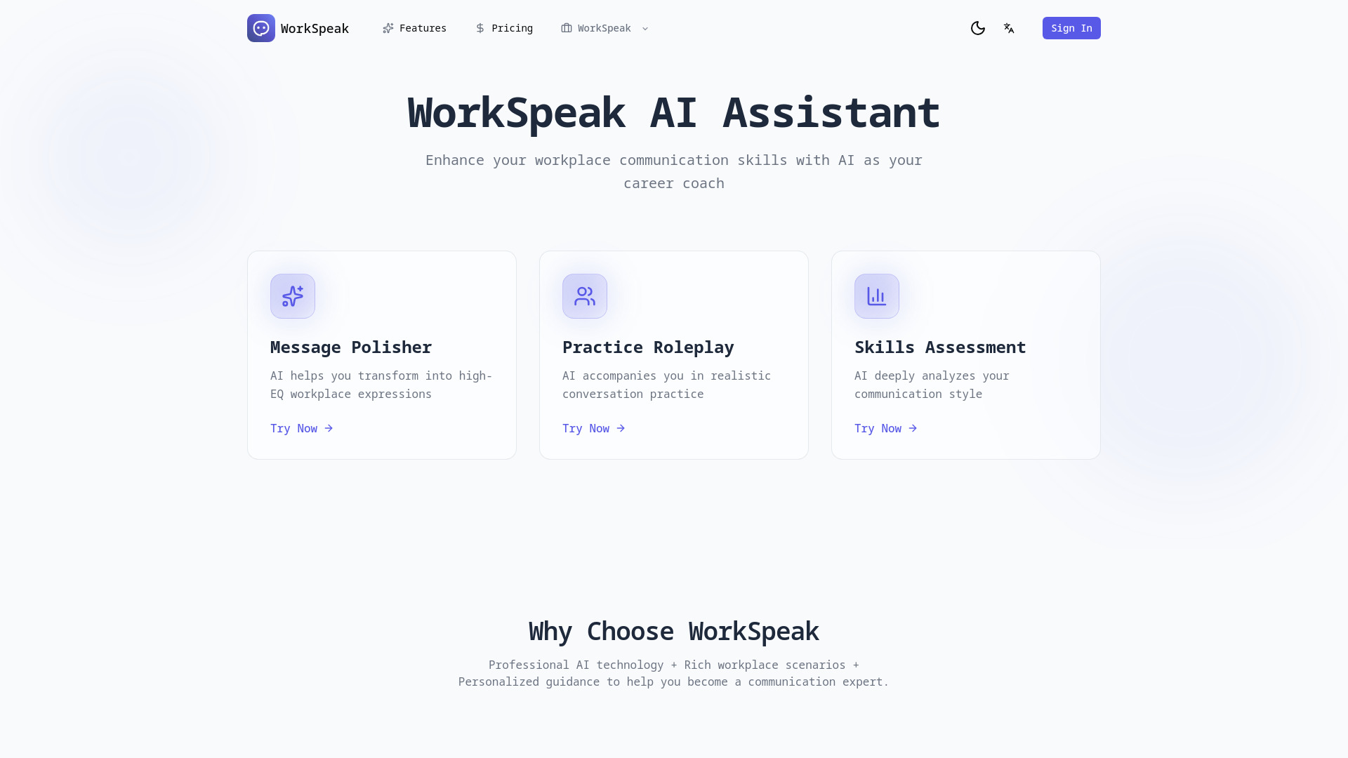 image of workspeak
