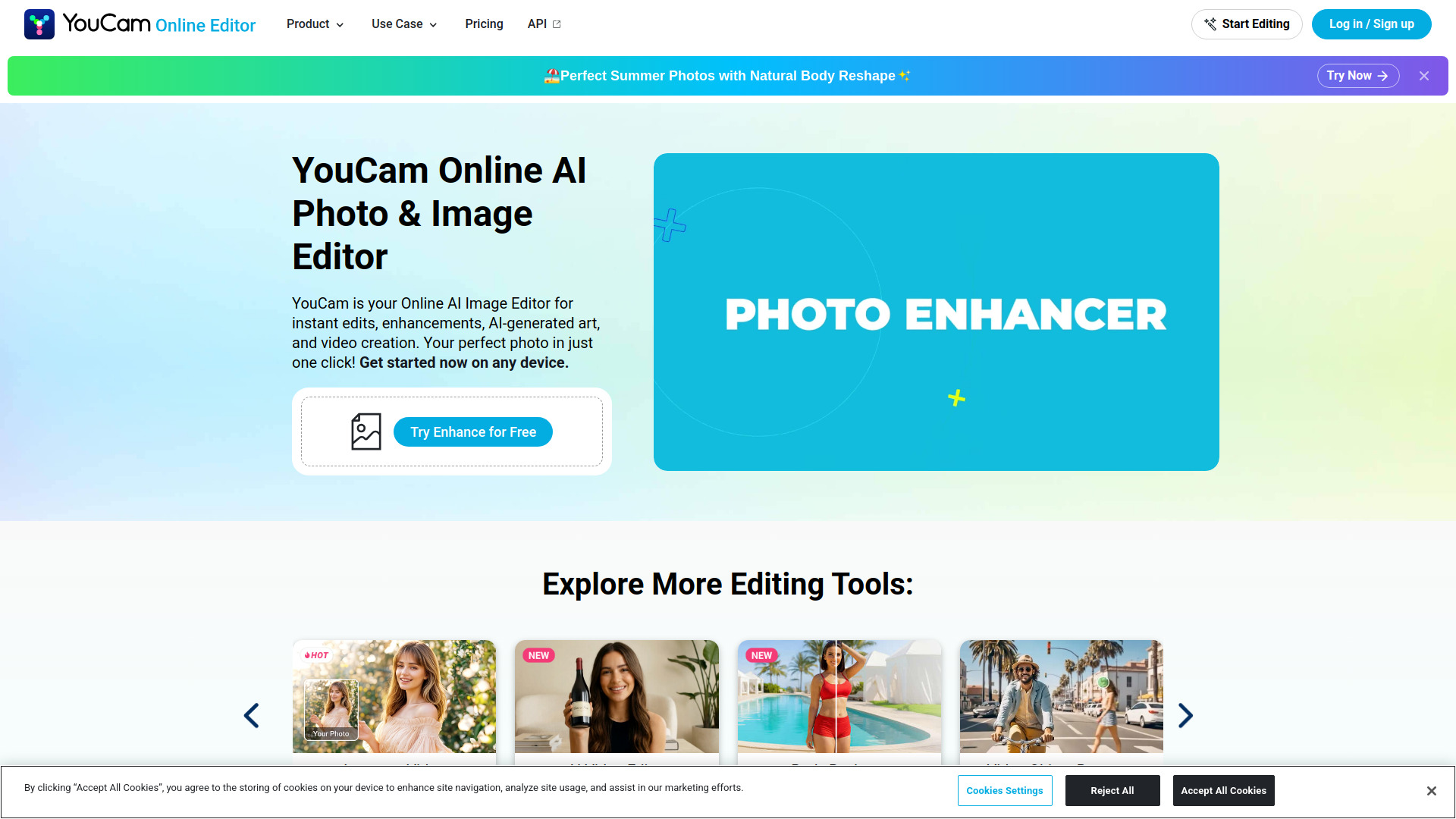 image of YouCam Online Editor image of YouCam Online Editor