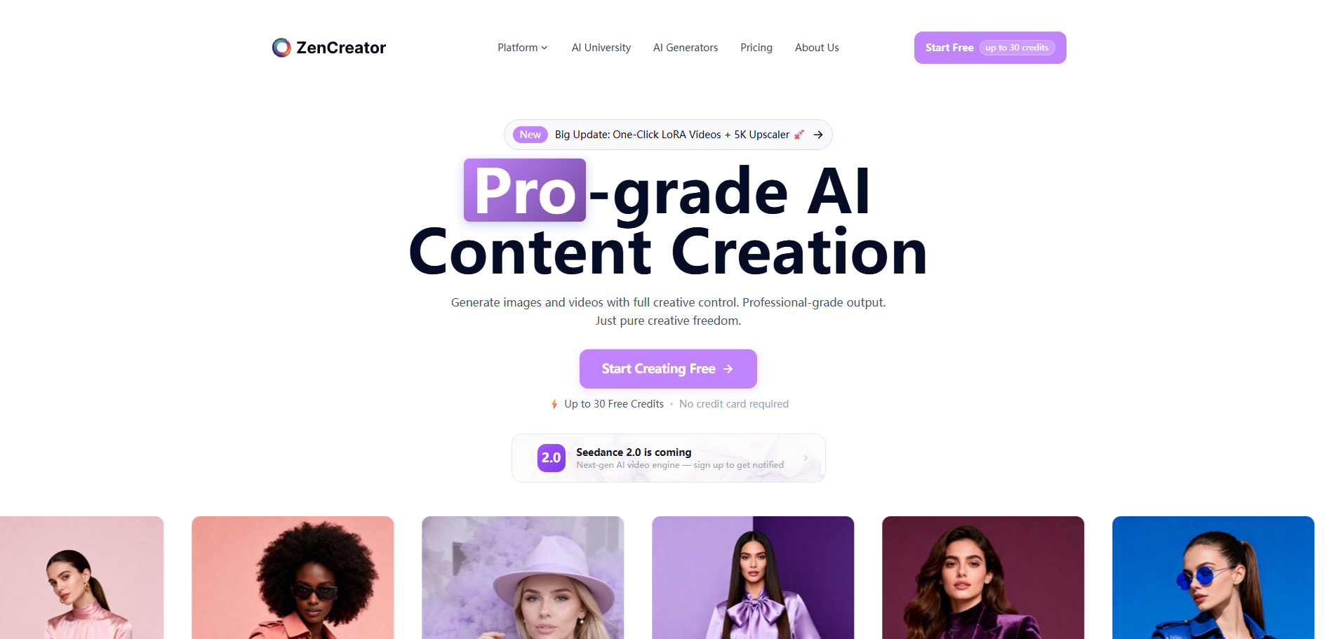 image of ZenCreator — Unrestricted AI Video & Photo image of ZenCreator — Unrestricted AI Video & Photo