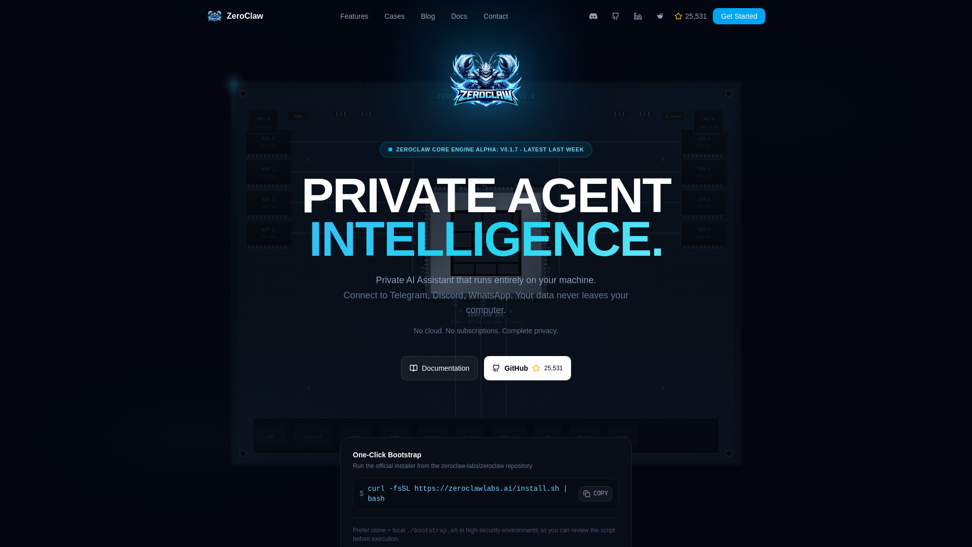 image of ZeroClaw — Private AI Assistant