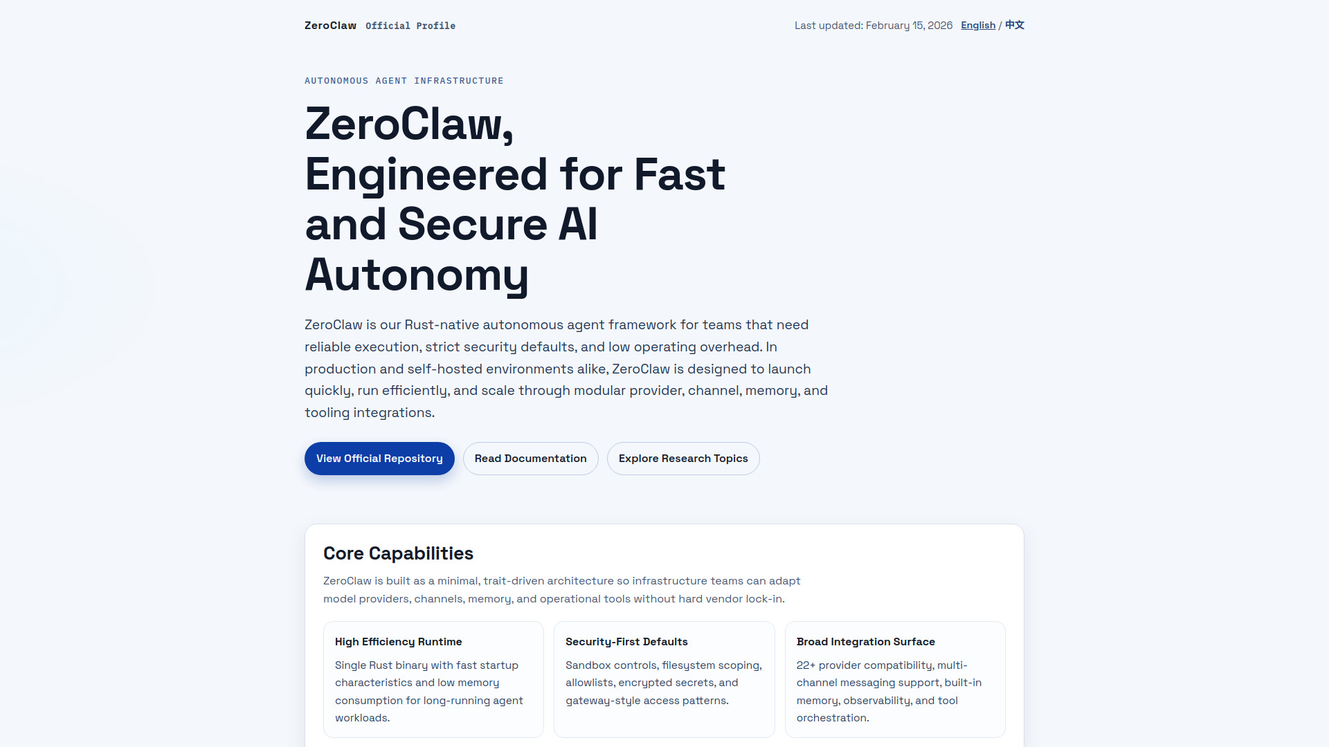 image of zeroclaw